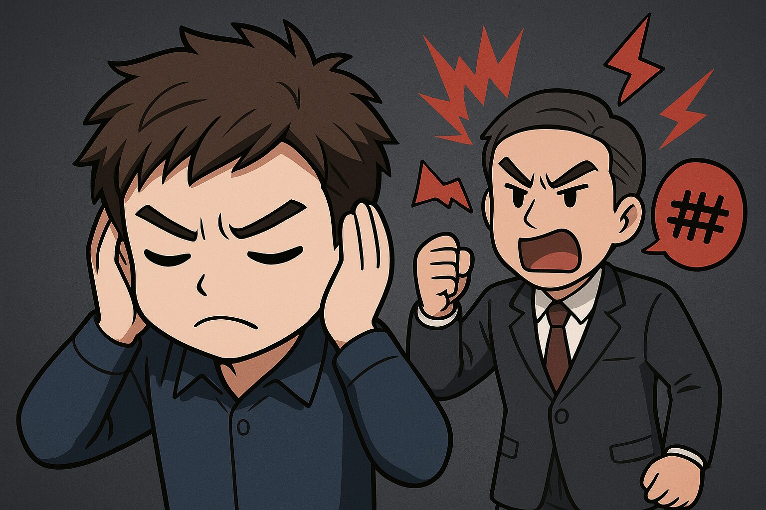 耳をふさぐ元社畜