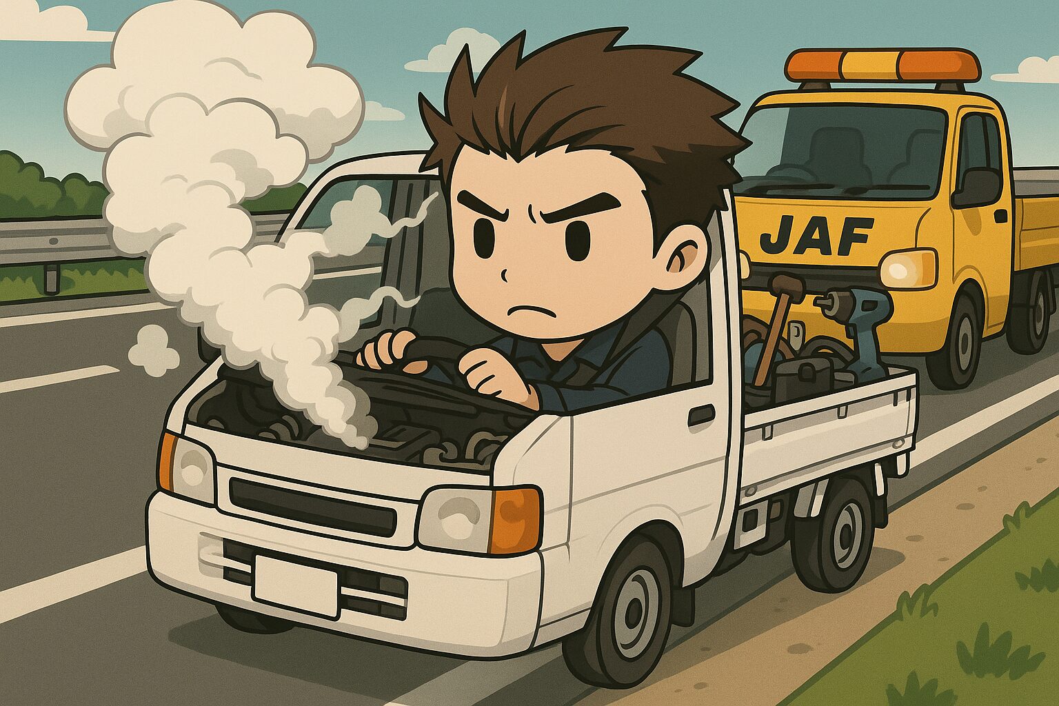 JAF待ち