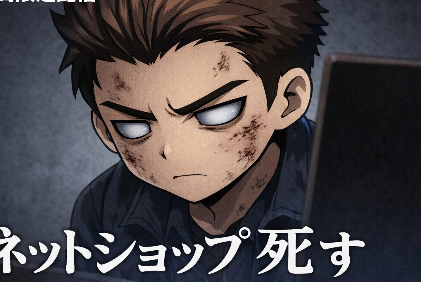 パソコンの前で打ちひしがれている元社畜