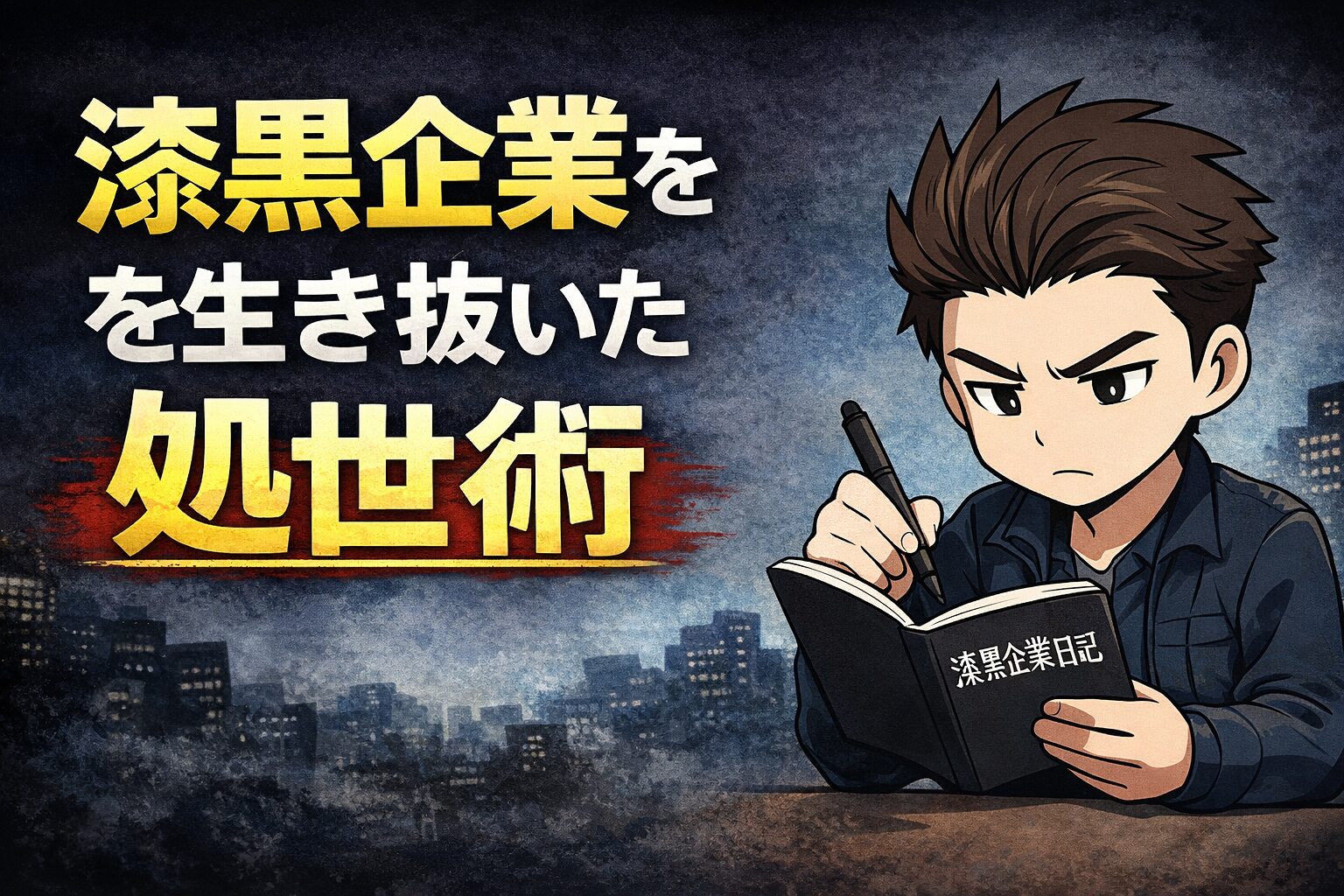 漆黒企業を生き抜いた